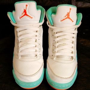 Jordan 5 Retro 'Light Aqua'